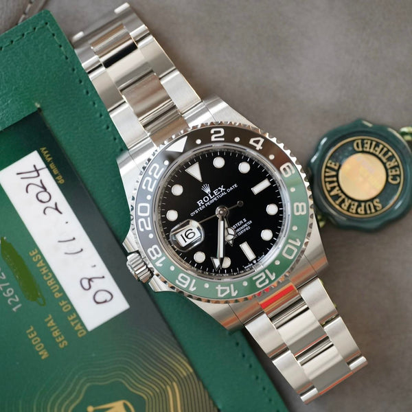 Rolex GMT-Master II
126720VTNR 40mm Oystersteel Black