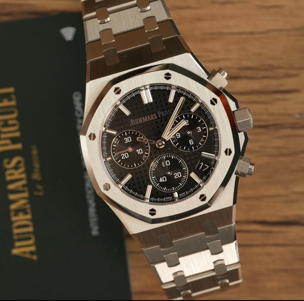 Audemars Piguet Royal Oak 26240ST.OO.1320ST.06 Selfwinding Chronograph Stainless Steel Black Dial