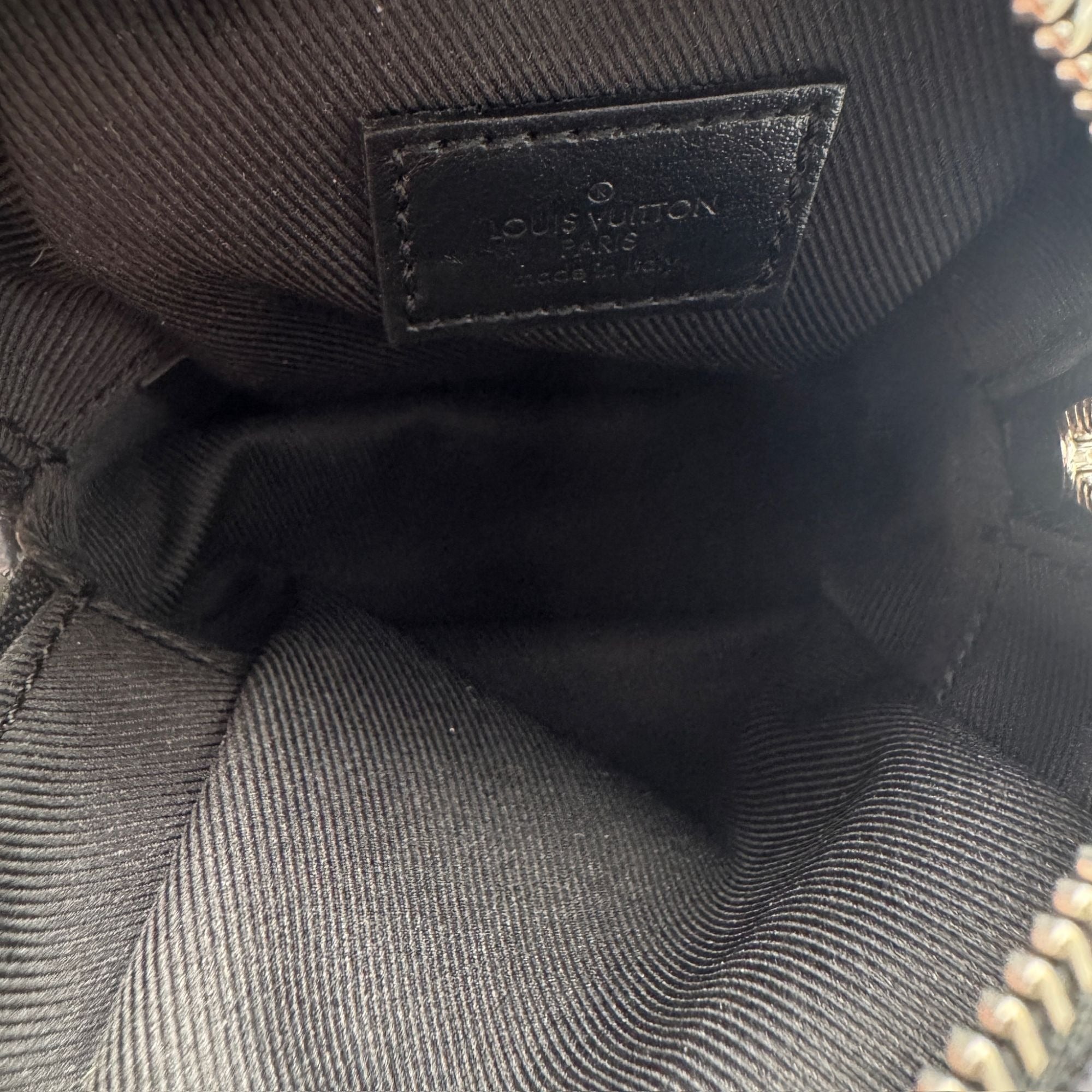 Louis Vuitton Monogram Multicolor Leather Key Pouch Bag With