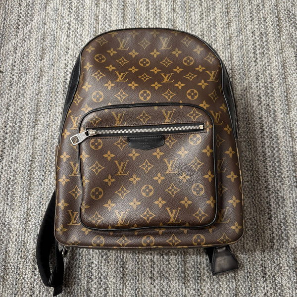 LOUIS VUITTON Monogram Macassar Josh Backpack