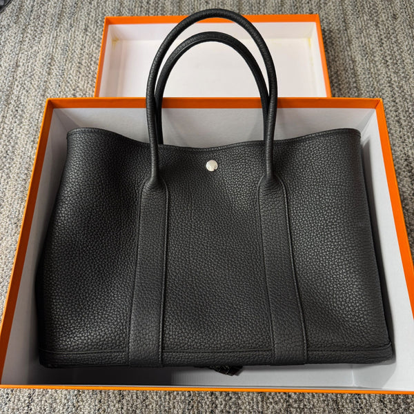 HERMES Negonda Garden Party 36 MM Black